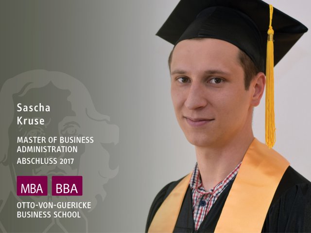 Sascha Kruse (MBA-Abschluss 2017)